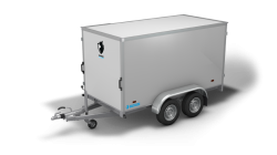 Hapert | Dichte trailer met oprijklep